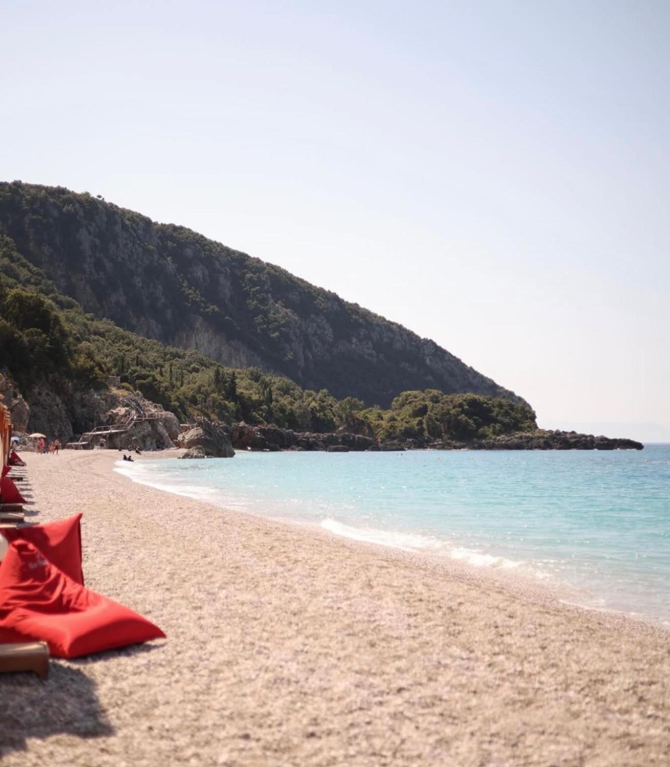 Palladium Beach Hotel- Private Beach Included Dhërmi Exteriör bild