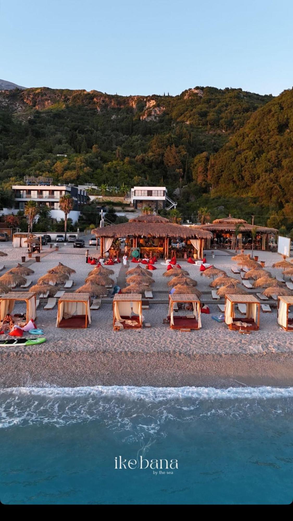 Palladium Beach Hotel- Private Beach Included Dhërmi Exteriör bild